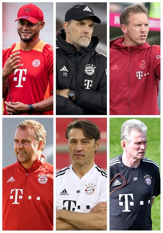 Question of the Day April 2026 4 Last 6 Bayern Munich Managers