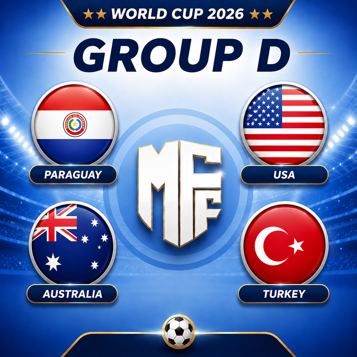 World Cup 2026 Group D: Favourites and Talents to Watch 1 Group D