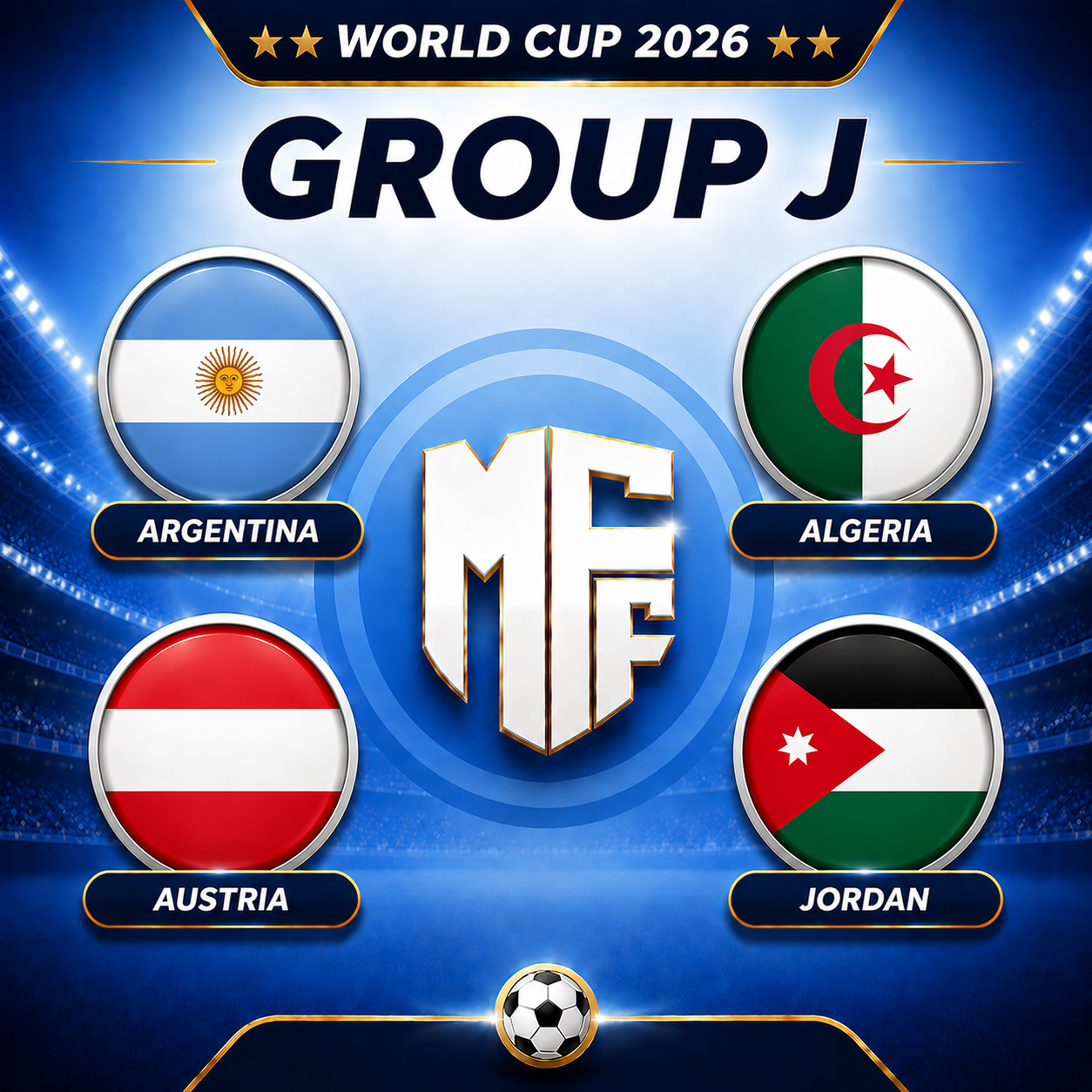 World Cup 2026 Group J: Favourites and Talents to Watch 1 Group J