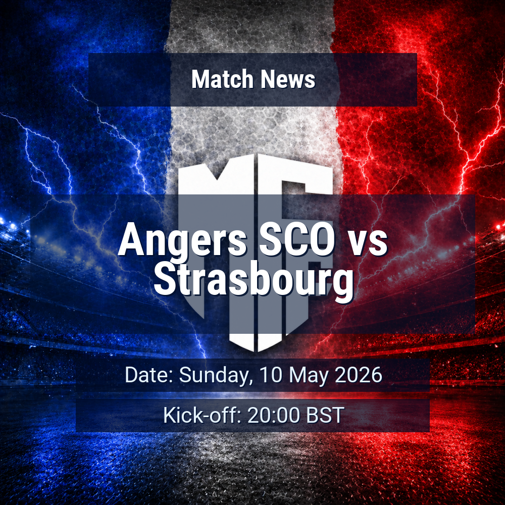Angers SCO vs Strasbourg
