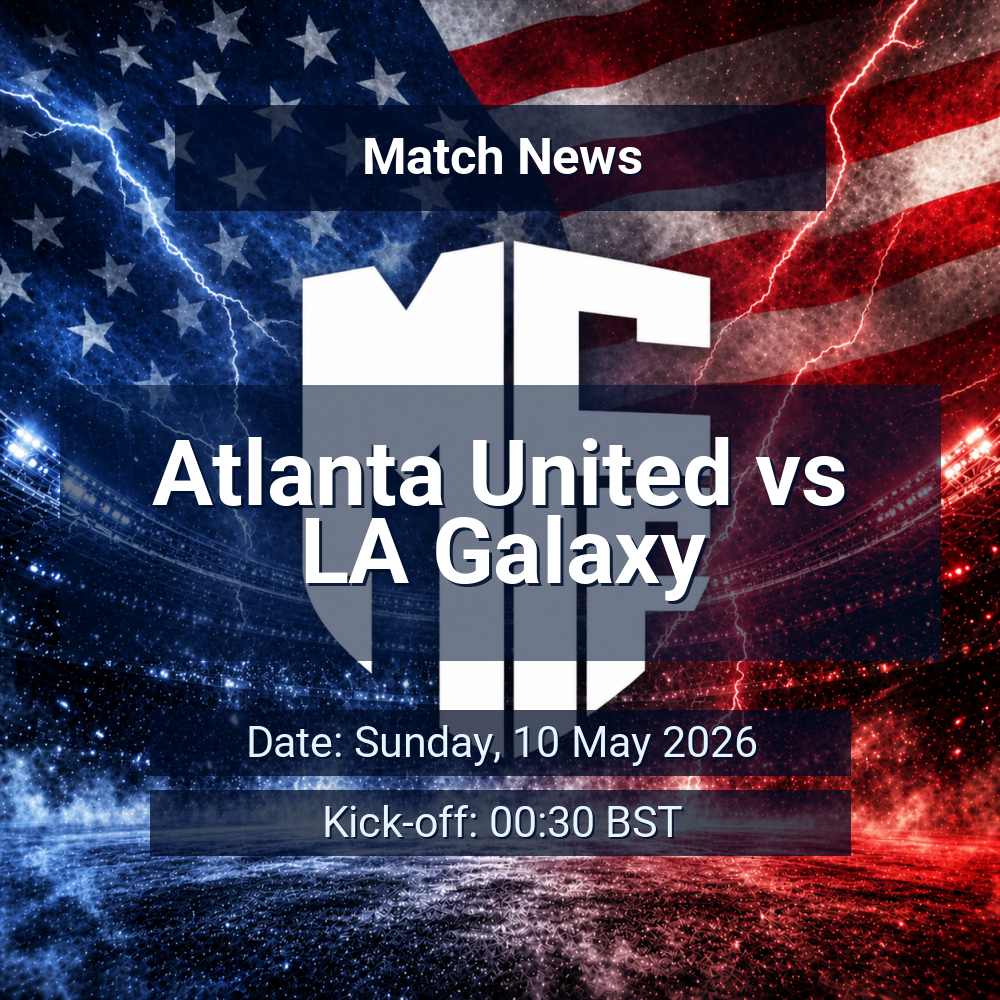 Atlanta United seek response as LA Galaxy arrive with momentum and a familiar edge 1 Atlanta United vs LA Galaxy