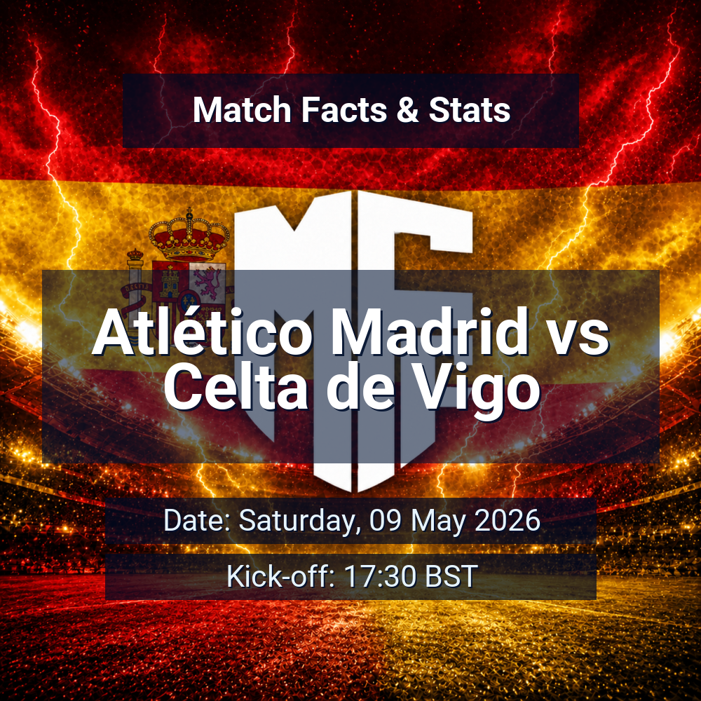 Atlético Madrid vs Celta de Vigo