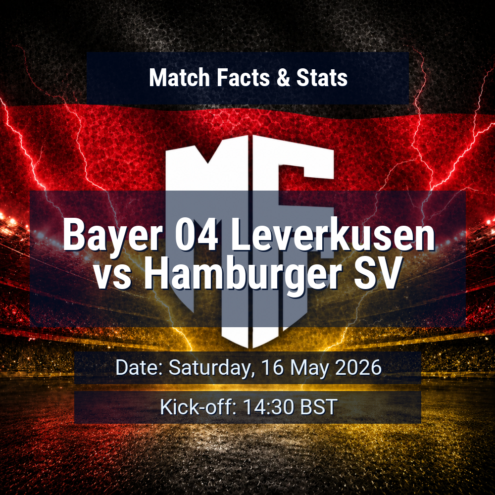 Bayer 04 Leverkusen vs Hamburger SV: Predictions, Betting Odds, Lineups, Preview 1 Bayer 04 Leverkusen vs Hamburger SV