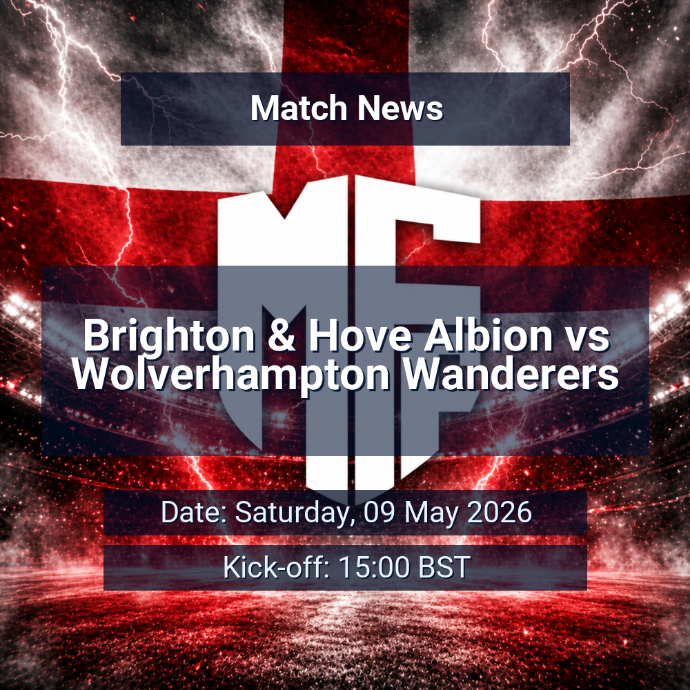 Brighton & Hove Albion vs Wolverhampton Wanderers