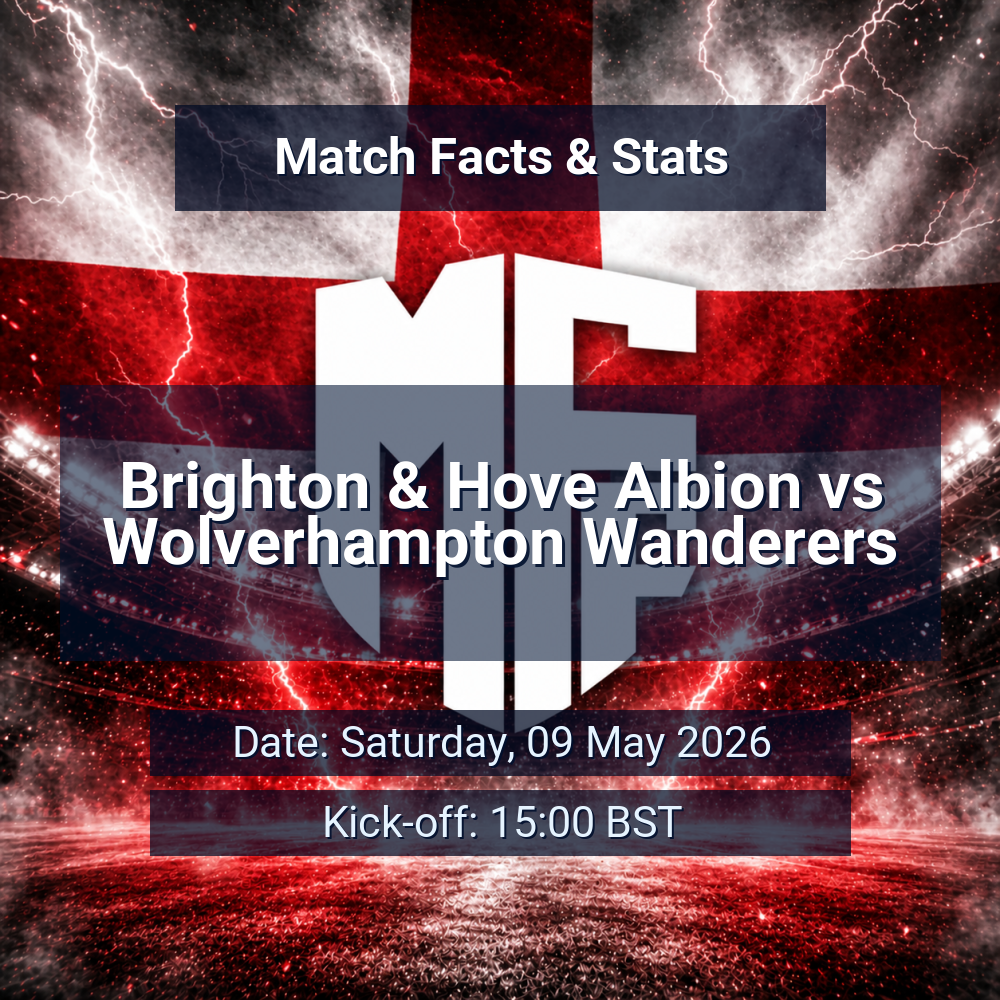 Brighton & Hove Albion vs Wolverhampton Wanderers