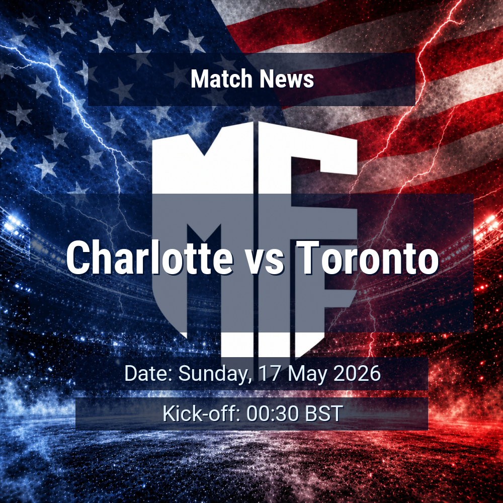Charlotte look to end slide as Toronto arrive with defensive doubts and a poor away-day feel 1 Charlotte vs Toronto