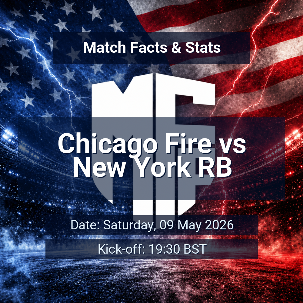 Chicago Fire vs New York RB: Predictions, Betting Odds, Lineups, Preview 1 Chicago Fire vs New York RB