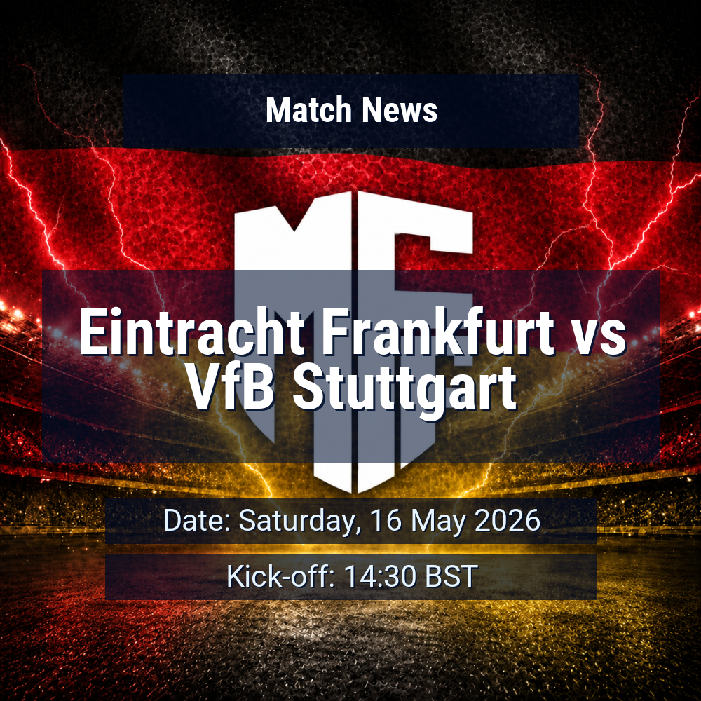 Frankfurt seek response as Stuttgart arrive with momentum and a recent edge in a lively Bundesliga finale 1 Eintracht Frankfurt vs VfB Stuttgart