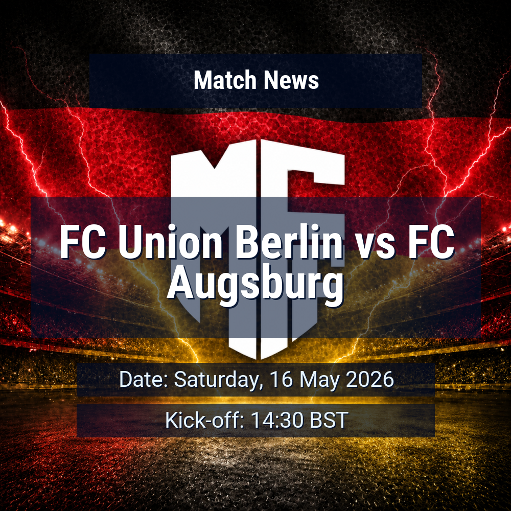 Union Berlin seek to halt slide as in-form Augsburg arrive at the Alte Försterei 1 FC Union Berlin vs FC Augsburg