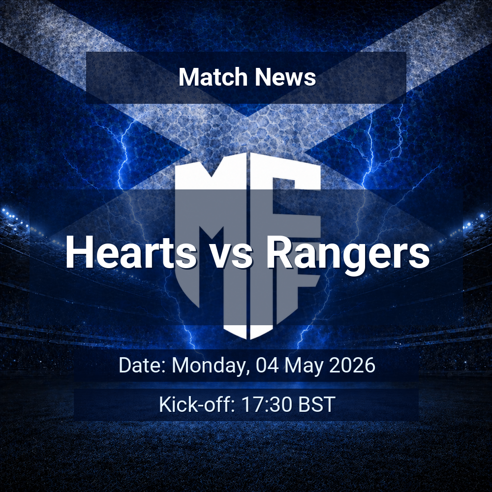 Hearts look to extend Rangers’ slump as Tynecastle meeting takes on added weight 41 Hearts vs Rangers