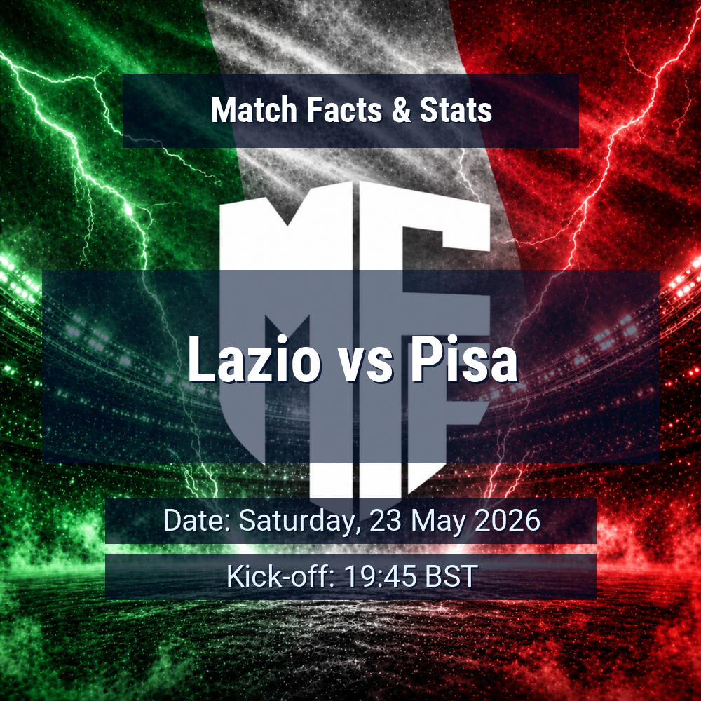 Lazio vs Pisa: Predictions, Betting Odds, Lineups, Preview 1 Lazio vs Pisa