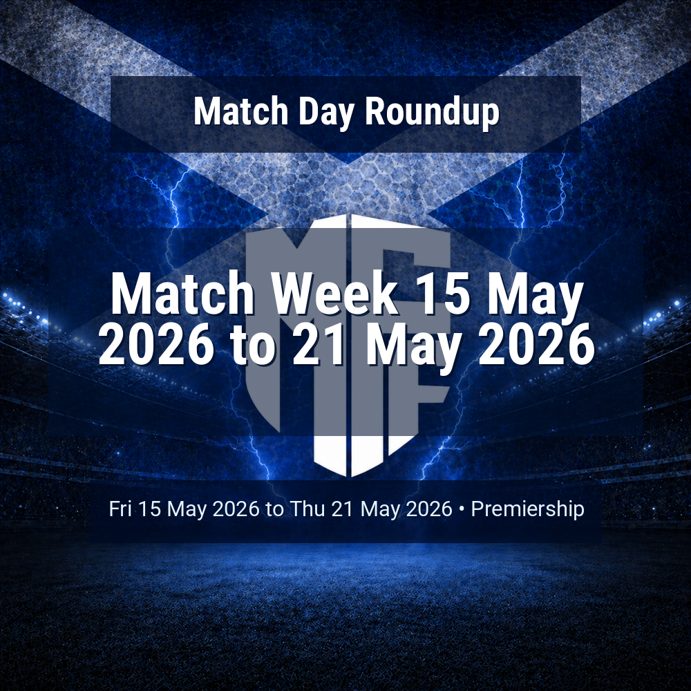 Premiership Match Week 15 May 2026 to 21 May 2026 Predictions: Best Odds and Match Previews 1 vs