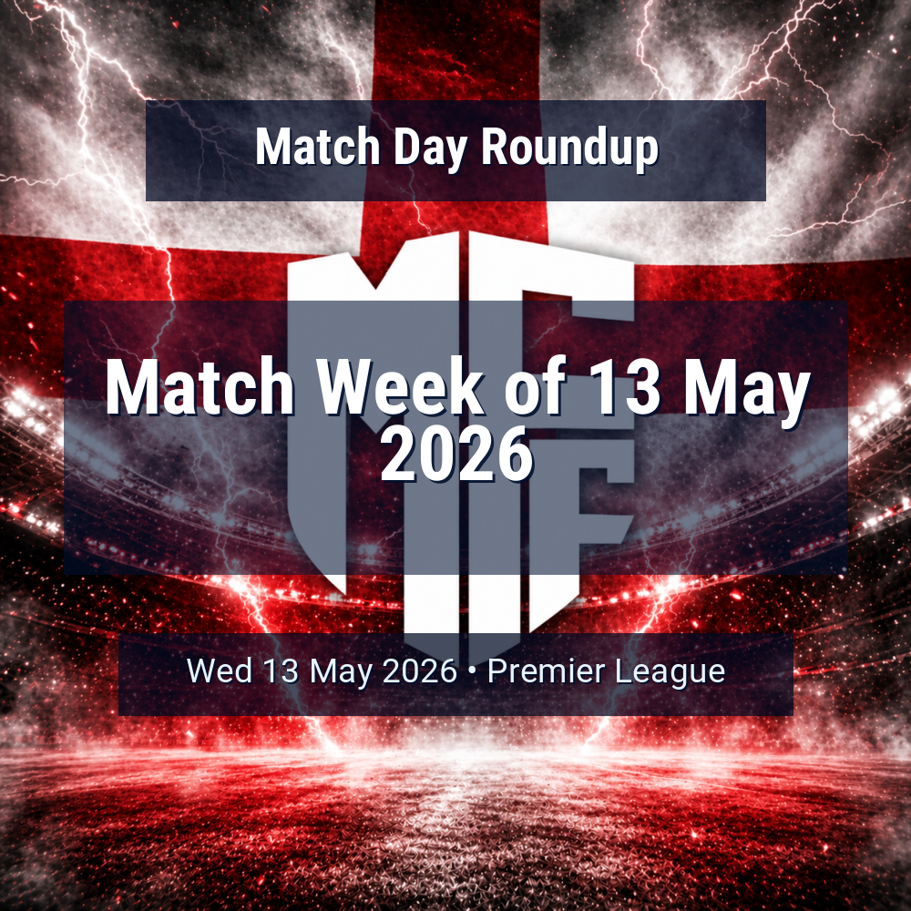 Premier League Match Week of 13 May 2026 Predictions: Best Odds and Match Previews 1 vs