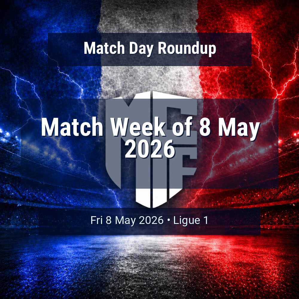 Ligue 1 Match Week of 8 May 2026 Predictions: Best Odds and Match Previews 1 vs