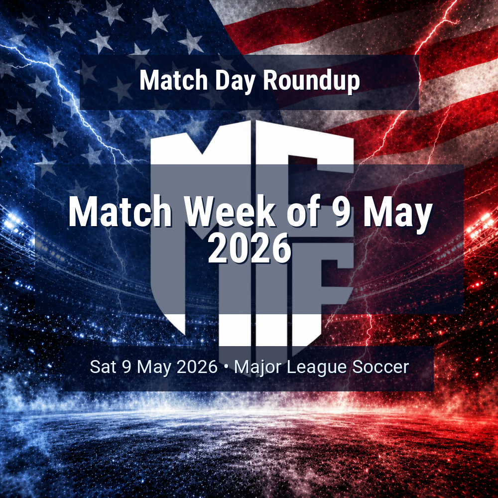 Major League Soccer Match Week of 9 May 2026 Predictions: Best Odds and Match Previews 1 vs