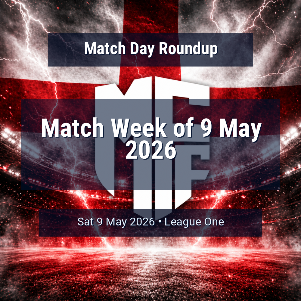 League One Match Week of 9 May 2026 Predictions: Best Odds and Match Previews 1 vs