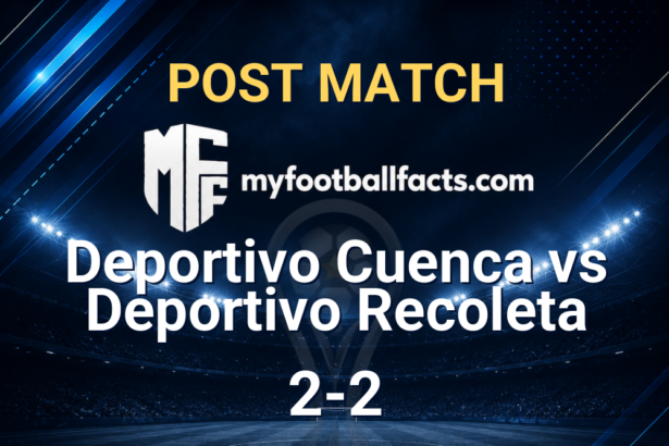 Deportivo Cuenca 2-2 Deportivo Recoleta: Post Match Review, Full-Time Report and Key Moments 6 mff bd post match 120437 1fe5d1d997