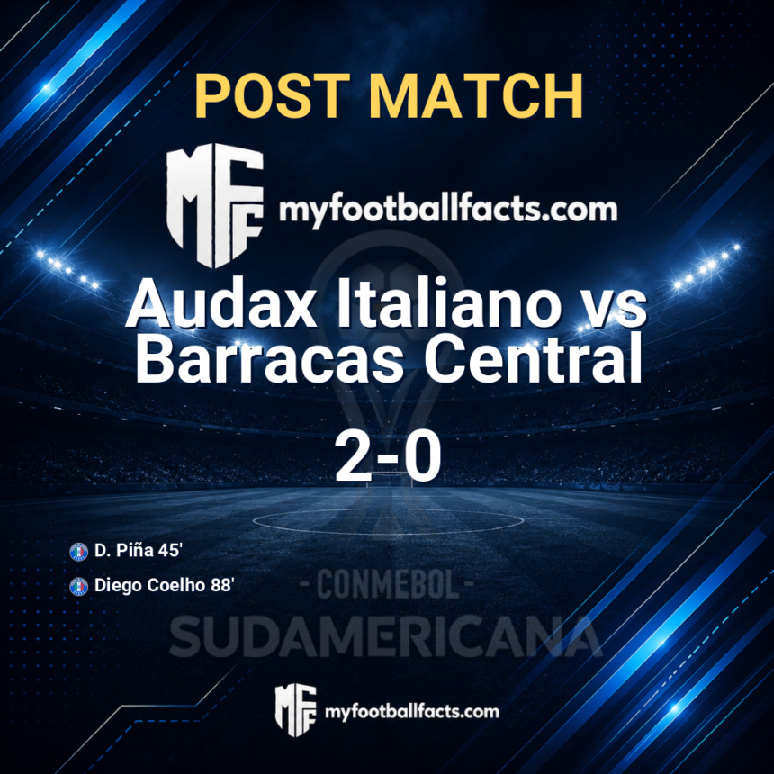 Audax Italiano 2-0 Barracas Central: Post Match Review, Full-Time Report and Key Moments 1 mff bd post match 120456 3b57334f95
