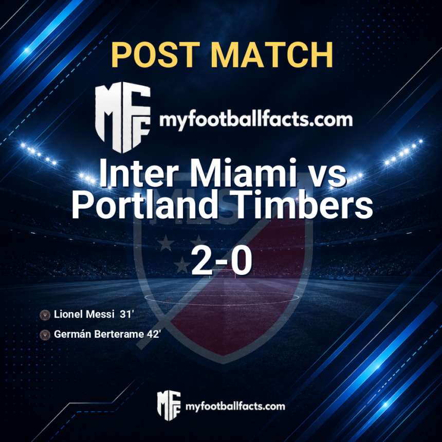 Inter Miami 2-0 Portland Timbers: Post Match Review, Full-Time Report and Key Moments 1 mff bd post match 120592 7394410f70