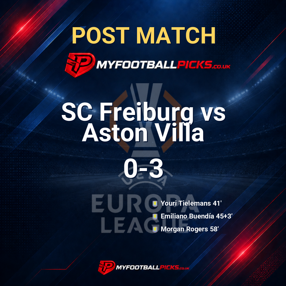 SC Freiburg 0-3 Aston Villa: Post Match Review, Full-Time Report and Key Moments 1 mff bd post match 120766 5596353154
