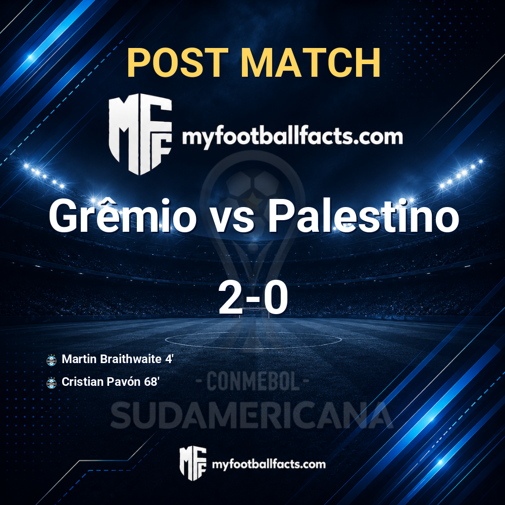 Grêmio 2-0 Palestino: Post Match Review, Full-Time Report and Key Moments 1 mff bd post match 120818 e4048acdb1