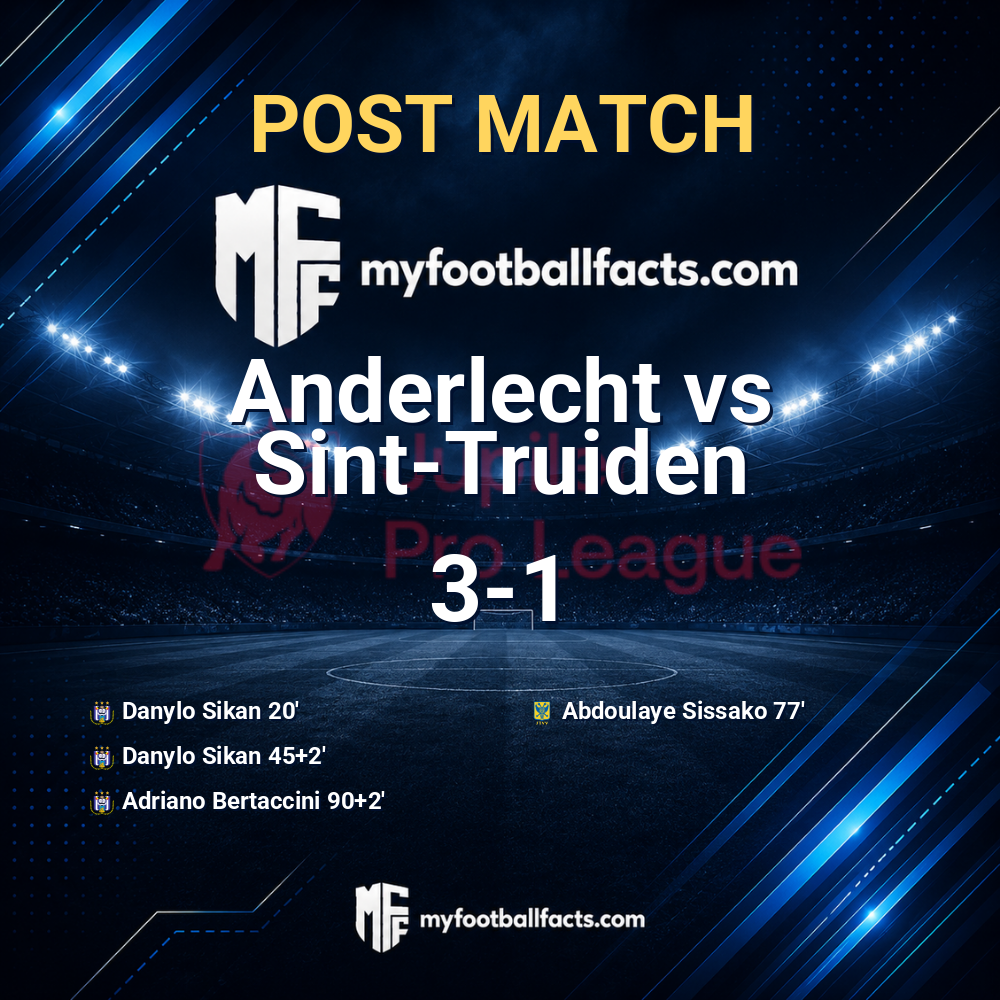 Anderlecht 3-1 Sint-Truiden: Post Match Review, Full-Time Report and Key Moments 1 mff bd post match 120904 9fc3f40748