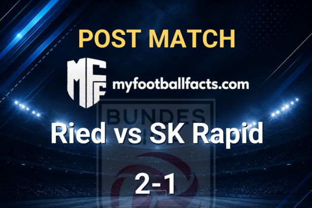 Ried 2-1 SK Rapid: Post Match Review, Full-Time Report and Key Moments 12 mff bd post match 121173 f659f5e903