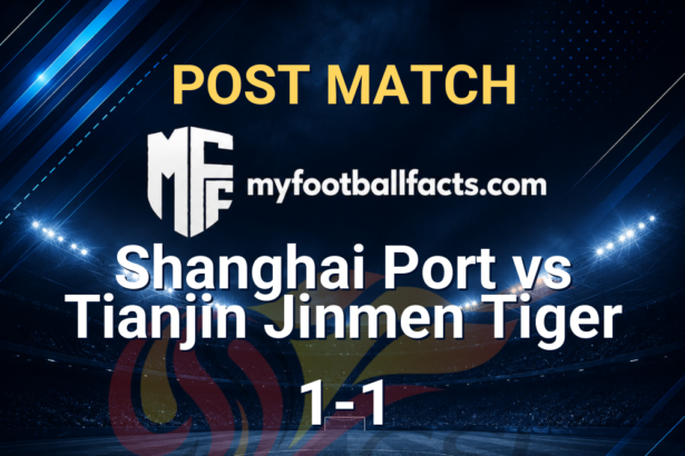 Shanghai Port 1-1 Tianjin Jinmen Tiger: Post Match Review, Full-Time Report and Key Moments 4 mff bd post match 121223 a803b84d3f