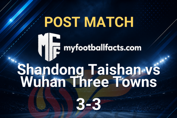 Shandong Taishan 3-3 Wuhan Three Towns: Post Match Review, Full-Time Report and Key Moments 6 mff bd post match 124123 9d16820a4d