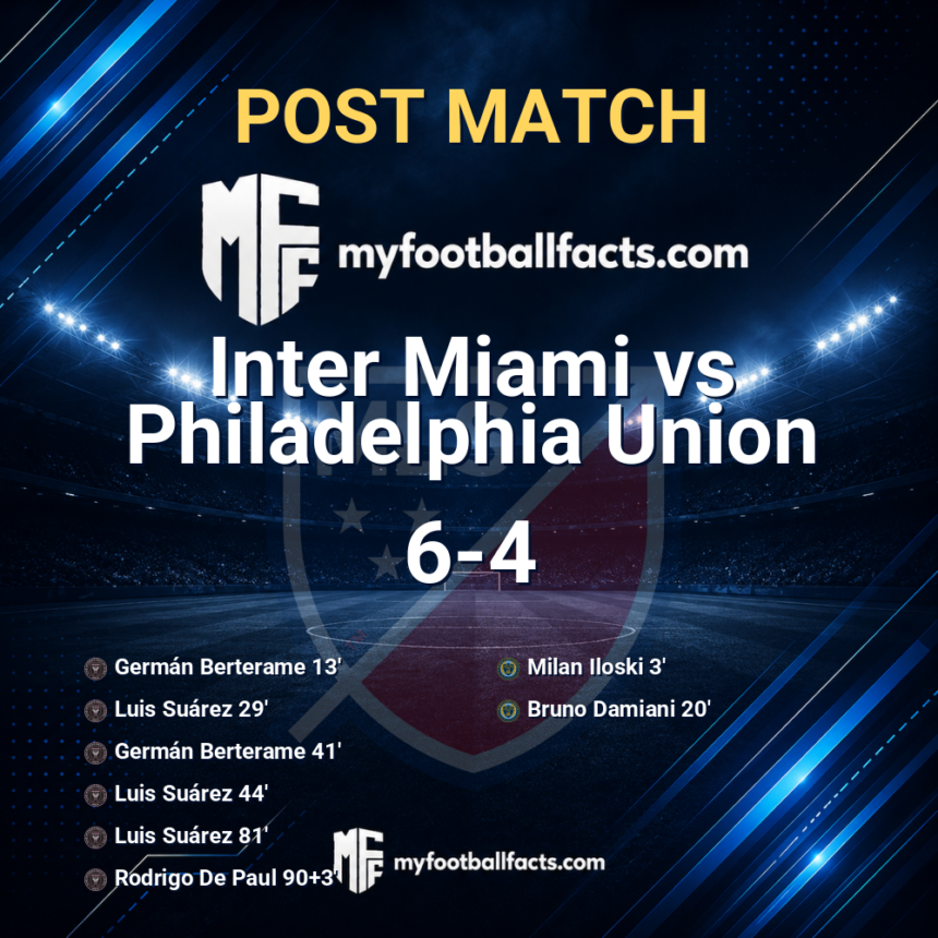 Inter Miami 6-4 Philadelphia Union: Post Match Review, Full-Time Report and Key Moments 1 mff bd post match 126941 4820401583