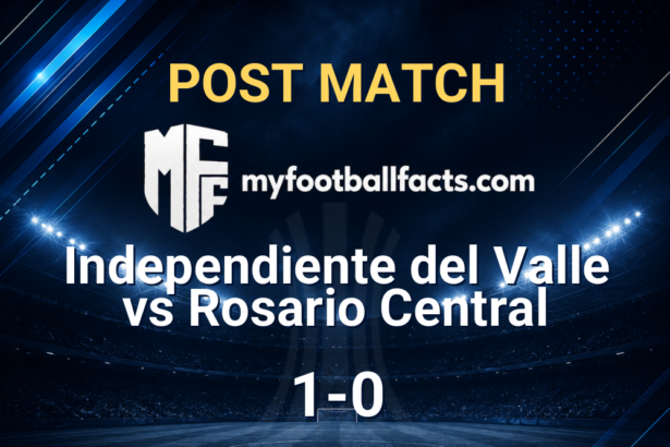 Independiente del Valle 1-0 Rosario Central: Post Match Review, Full-Time Report and Key Moments 8 mff bd post match 127606 e4189c2a9d