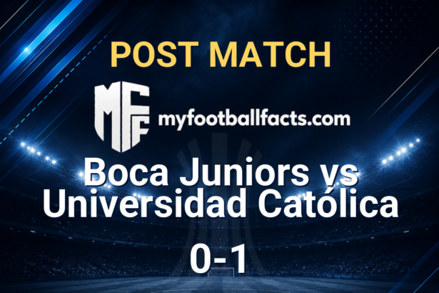 Boca Juniors 0-1 Universidad Católica: Post Match Review, Full-Time Report and Key Moments 10 mff bd post match 127741 0b10c98984