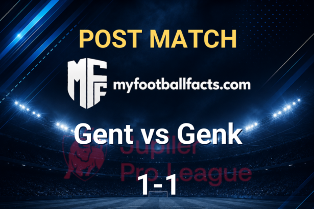 Gent 1-1 Genk: Post Match Review, Full-Time Report and Key Moments 10 mff bd post match 128109 5d39bfe56a