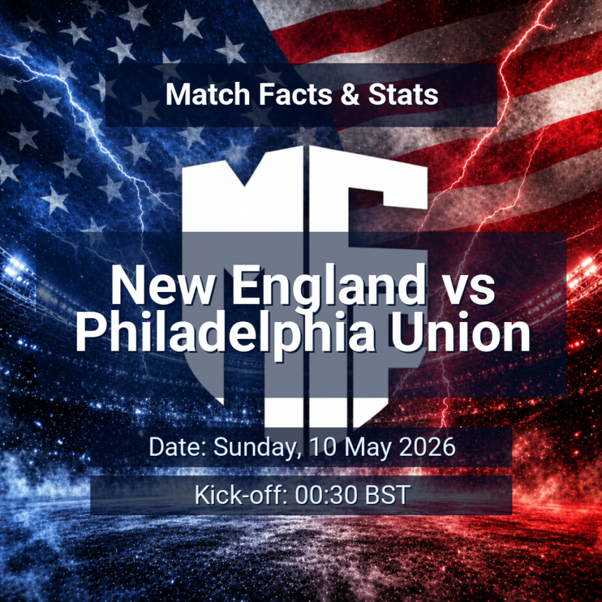 New England vs Philadelphia Union