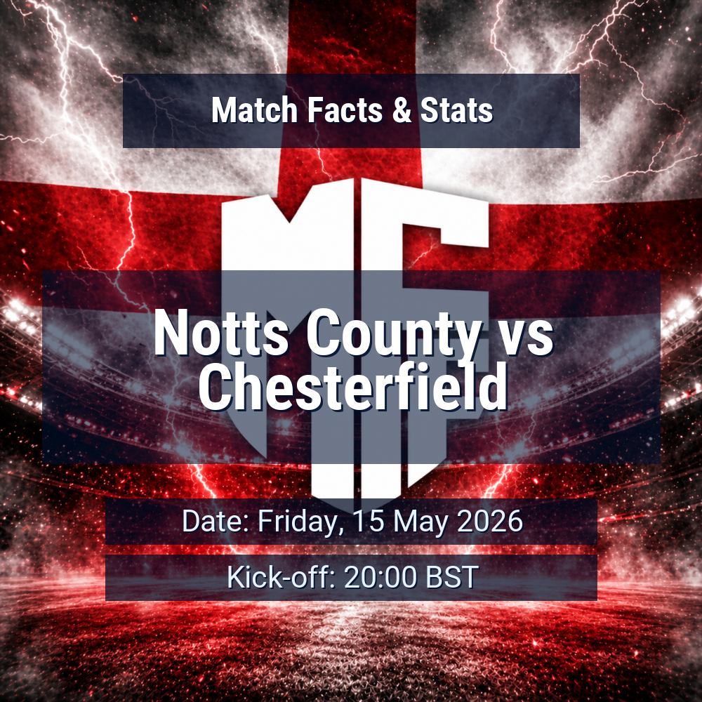 Notts County vs Chesterfield: Predictions, Betting Odds, Lineups, Preview 1 Notts County vs Chesterfield