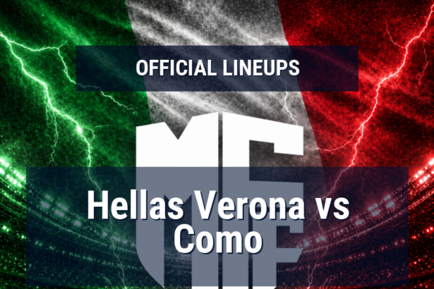 Lineups: Hellas Verona vs Como - Sun 10 May 2026 11:30 BST 6 official lineups 19425234