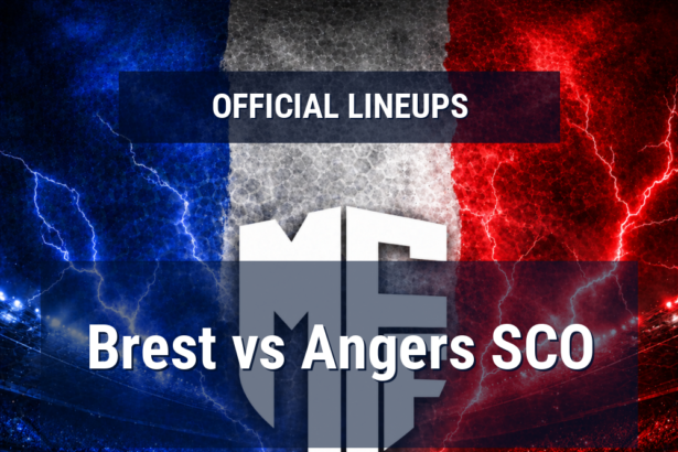 Lineups: Brest vs Angers SCO - Sun 17 May 2026 20:00 BST 12 official lineups 19433456