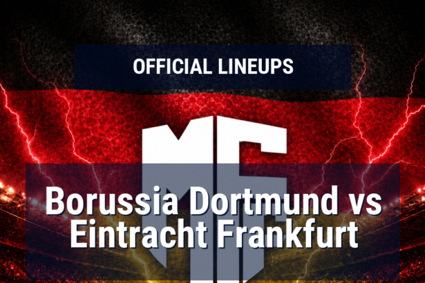 Lineups: Borussia Dortmund vs Eintracht Frankfurt - Fri 8 May 2026 19:30 BST 4 official lineups 19433765