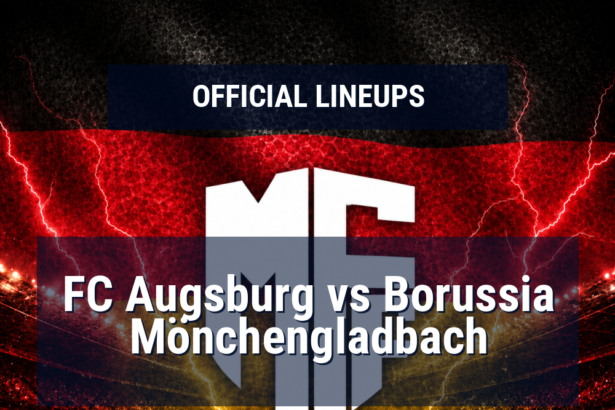 Lineups: FC Augsburg vs Borussia Mönchengladbach - Sat 9 May 2026 14:30 BST 10 official lineups 19433766