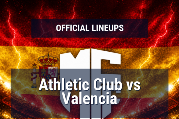 Lineups: Athletic Club vs Valencia - Sun 10 May 2026 15:15 BST 10 official lineups 19439590