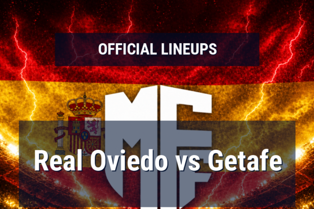Lineups: Real Oviedo vs Getafe - Sun 10 May 2026 17:30 BST 5 official lineups 19439597