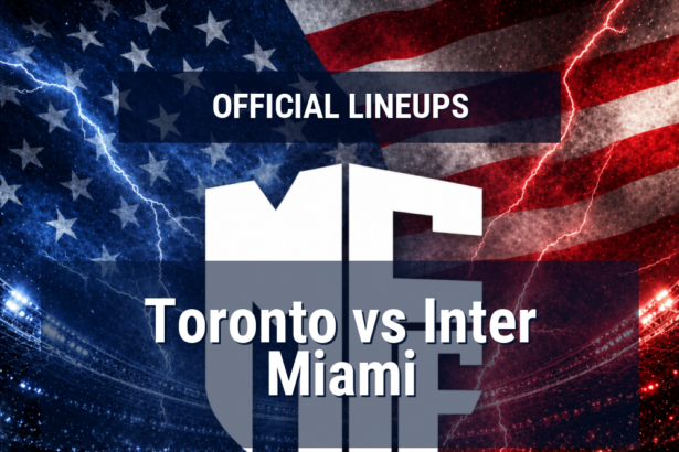 Lineups: Toronto vs Inter Miami - Sat 9 May 2026 18:00 BST 11 official lineups 19609547