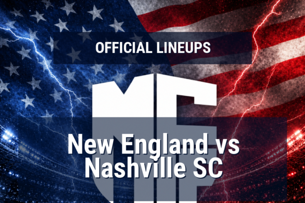 Lineups: New England vs Nashville SC - Thu 14 May 2026 00:30 BST 2 official lineups 19609565