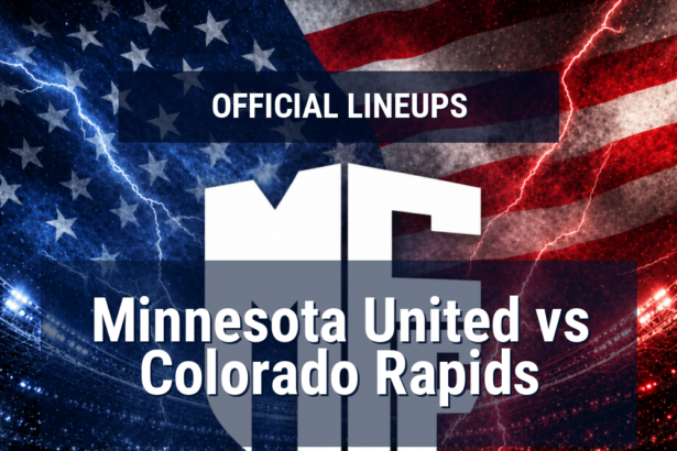 Lineups: Minnesota United vs Colorado Rapids - Thu 14 May 2026 01:30 BST 9 official lineups 19609571
