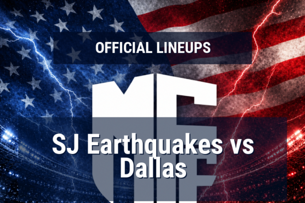 Lineups: SJ Earthquakes vs Dallas - Sun 17 May 2026 03:30 BST 5 official lineups 19609587