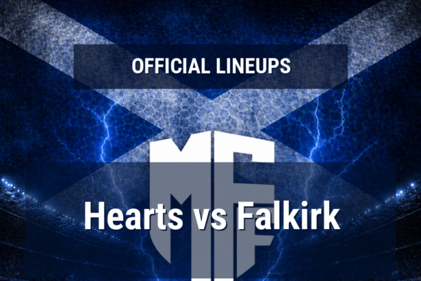 Lineups: Hearts vs Falkirk - Wed 13 May 2026 20:00 BST 7 official lineups 19700210