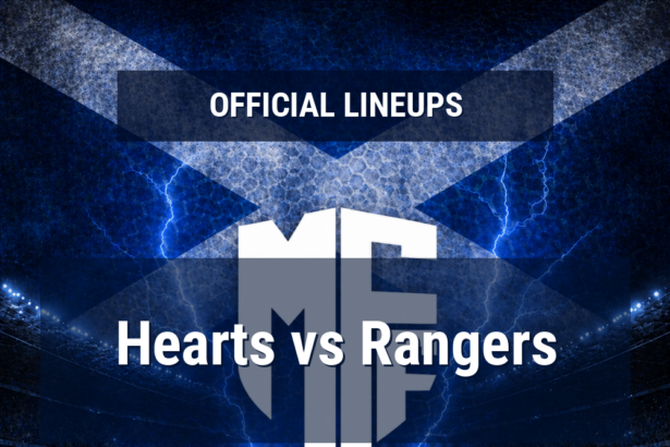 Lineups: Hearts vs Rangers - Mon 4 May 2026 17:30 BST 12 official lineups 19700220