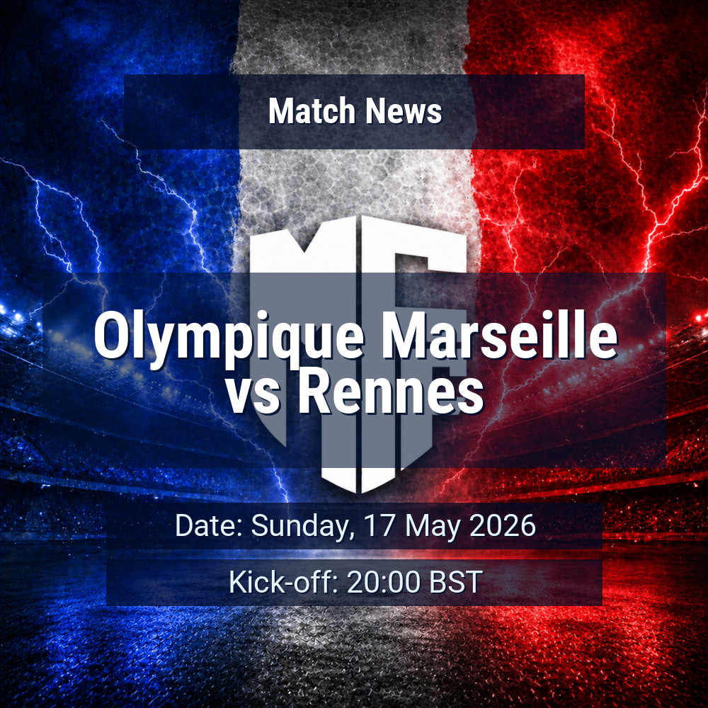 Marseille and Rennes meet with momentum, selection issues and European pressure shaping a decisive Ligue 1 night 1 Olympique Marseille vs Rennes