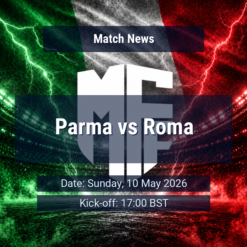 Roma’s surge meets Parma’s stubborn streak in Stadio Ennio Tardini showdown 1 Parma vs Roma