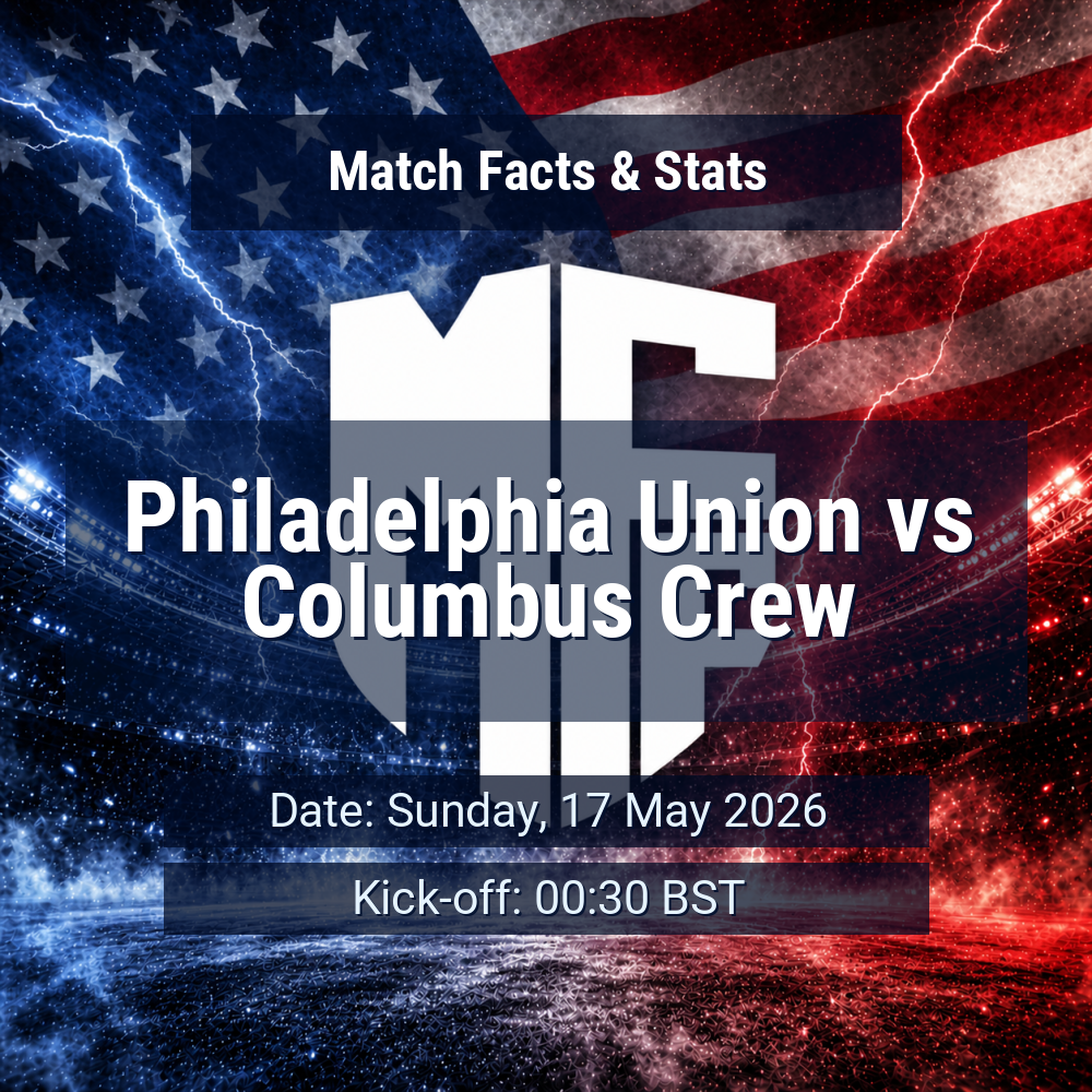 Philadelphia Union vs Columbus Crew